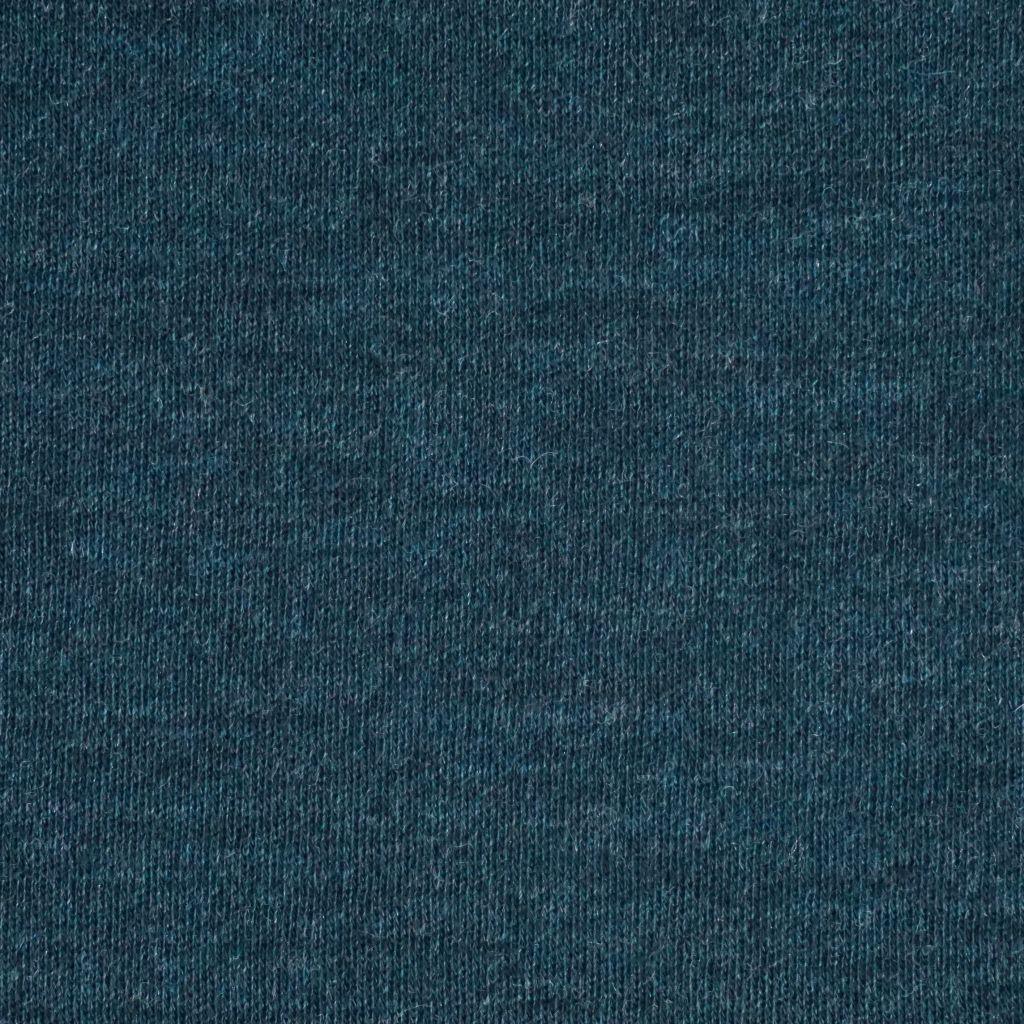 Wolljersey Merino-Strick petrolgrün